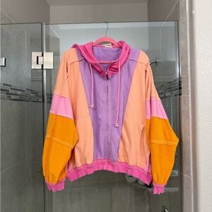 BiBi Pink and Purple Hoodie